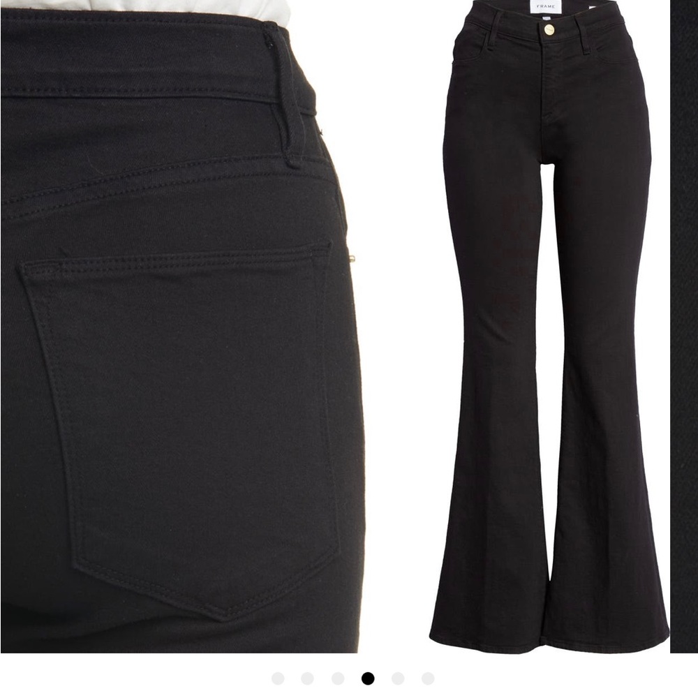 FRAME Le Pixie High Waist Flare